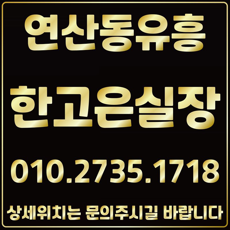 부산유흥